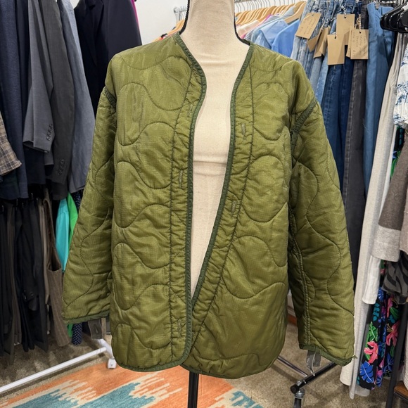 Vintage Military Surplus Quilted Liner Jacket - Picture 1 of 6